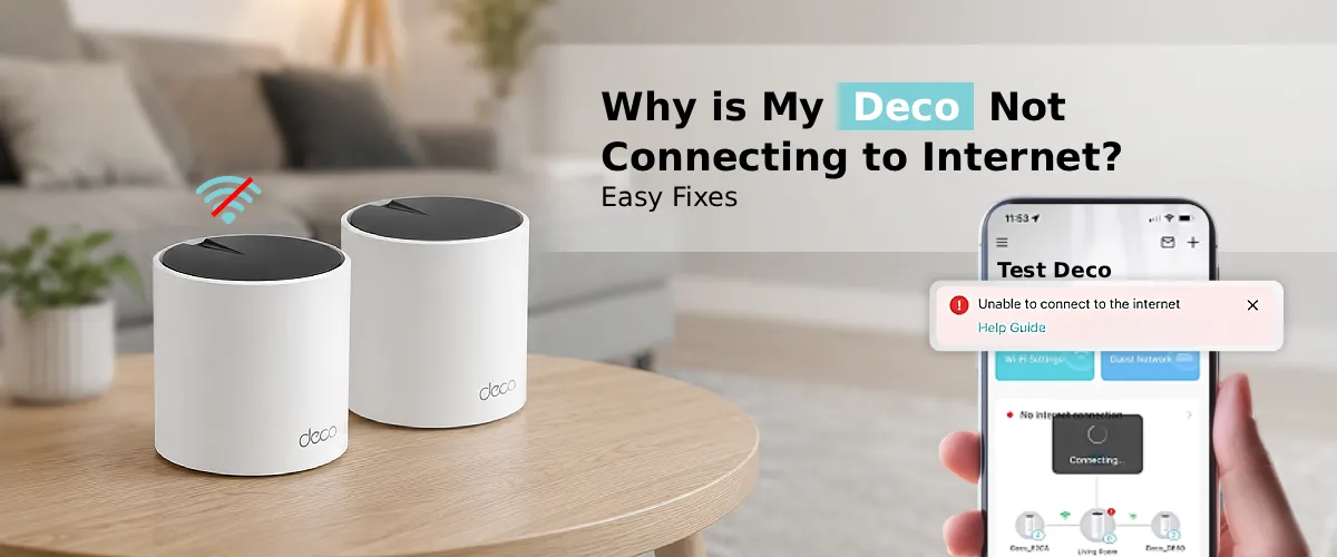 Deco Not Connecting To Internet