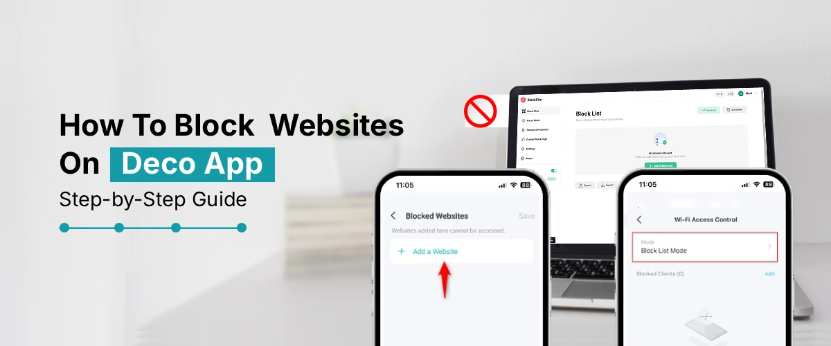 How to Block Websites on Deco App